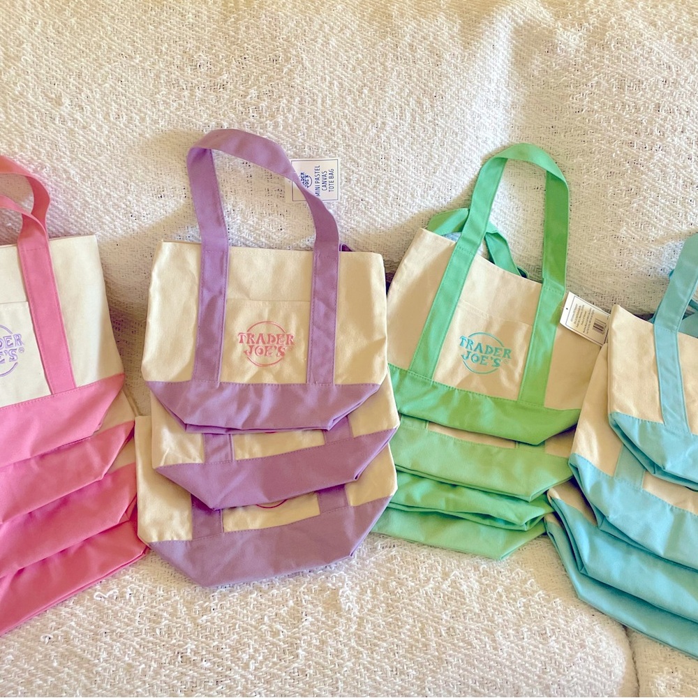 Colorful Reusable Tote Bags